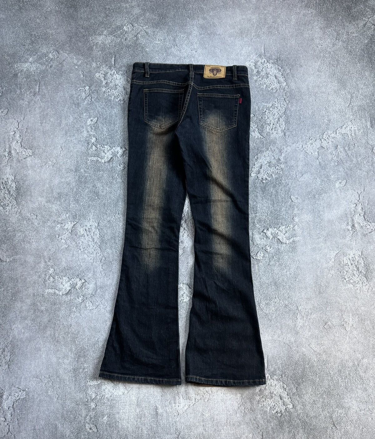 Hysteric Glamour 90s Retro Jeans 👖 Pants Trousers Flared avantgarde vintage Size 25" / US 0 / IT 36 - 13 Thumbnail