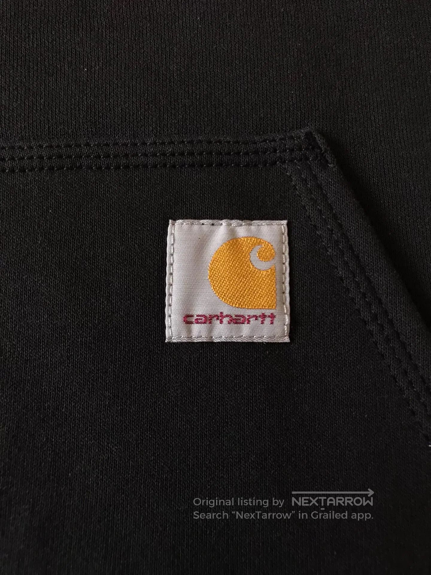 Carhartt Carhartt K122 Black Hooded Zip Sweatshirt. Size US L / EU 52-54 / 3 - 5 Thumbnail