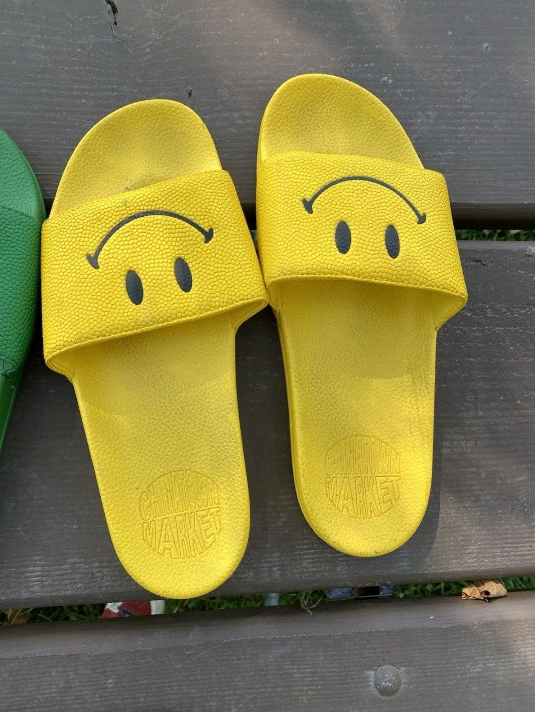 Other Chinatown Market Smiley Slides Sandals Size 13 Men Size US 13 / EU 46 - 4 Thumbnail