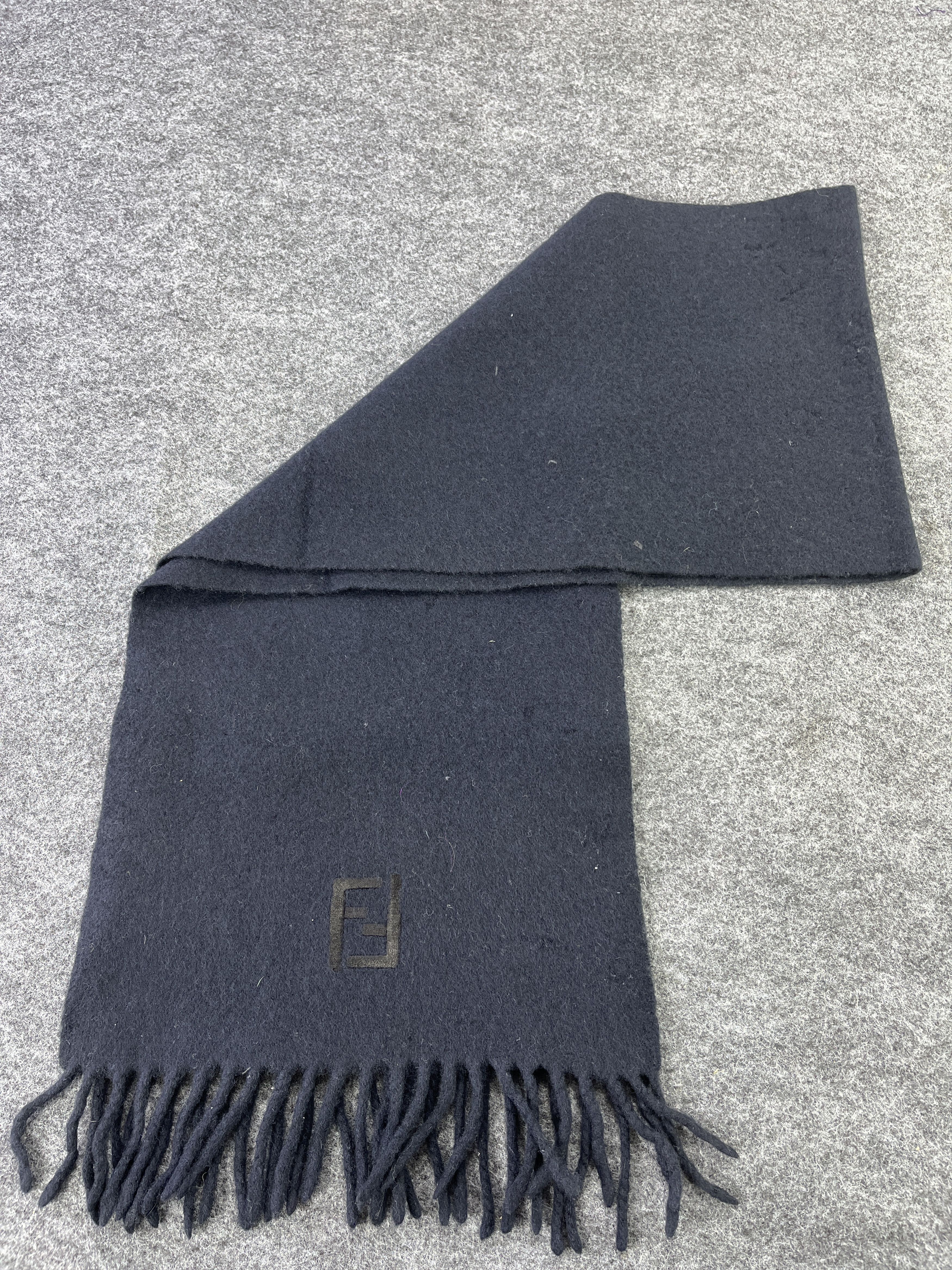 Vintage Plain Fendi Scarf / Muffler / Neckwear T169 Size ONE SIZE - 4 Thumbnail