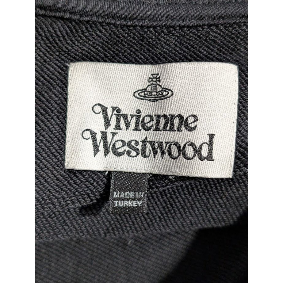 Vivienne Westwood o1rshd1 Logo Sweatshirt in Black Size US XL / EU 56 / 4 - 15 Thumbnail