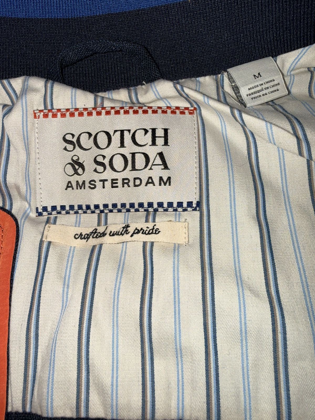 Scotch & Soda Scotch & Soda Amsterdam Full Zip Bomber Size US M / EU 48-50 / 2 - 3 Thumbnail