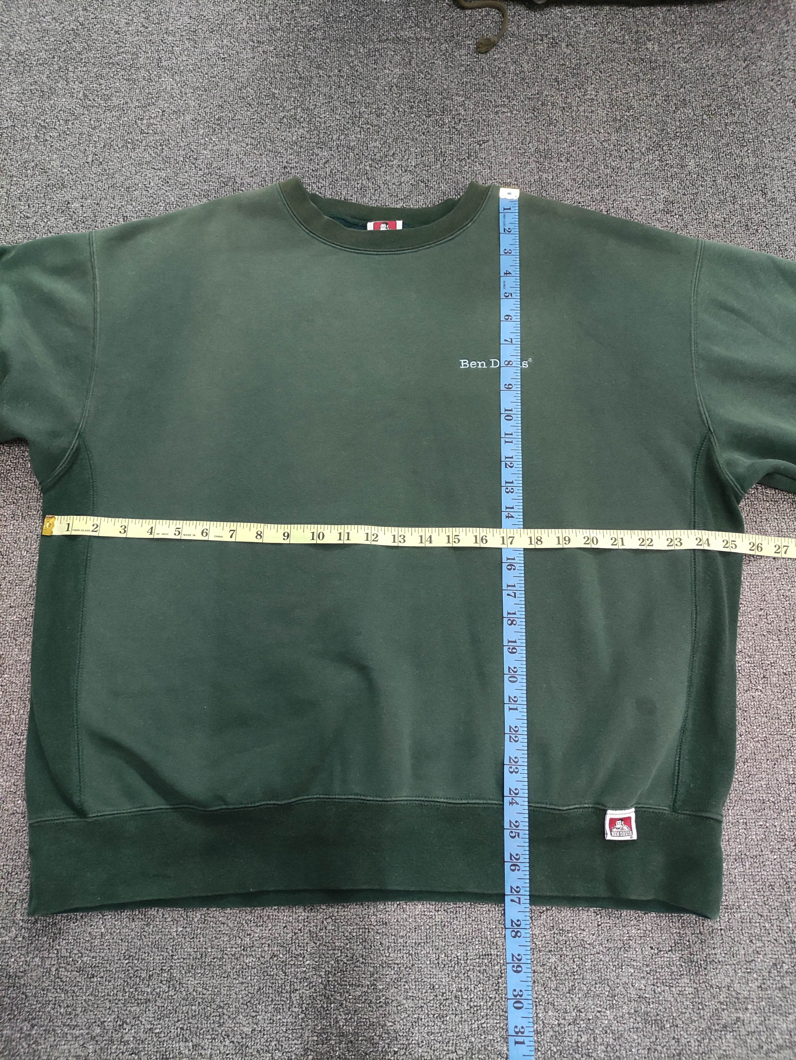 Ben Davis Vintage Ben Davis Small Logo Sweatshirt Jumper Faded Size US XL / EU 56 / 4 - 10 Thumbnail