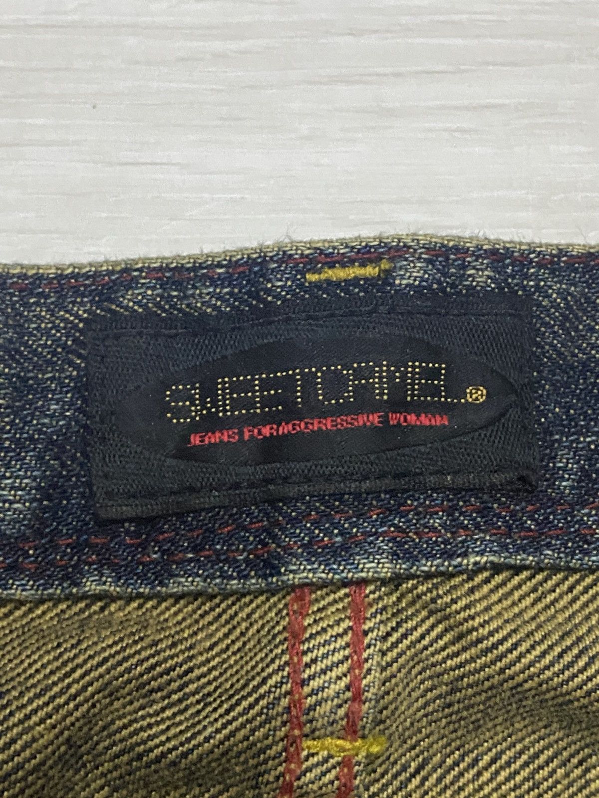 Japanese Brand japan Brand Sweet Camel Mud Wash Flare Woman Jeans Size US 32 / EU 48 - 11 Thumbnail