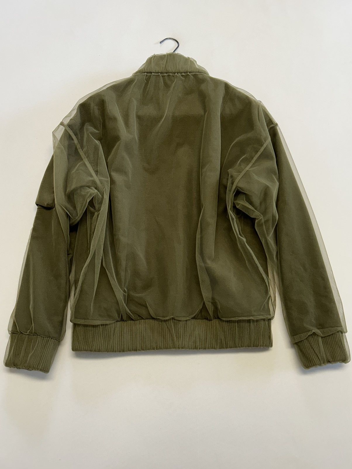 Maison Margiela FW2014 Tull Military Bomber Khaki Size US M / EU 48-50 / 2 - 8 Thumbnail