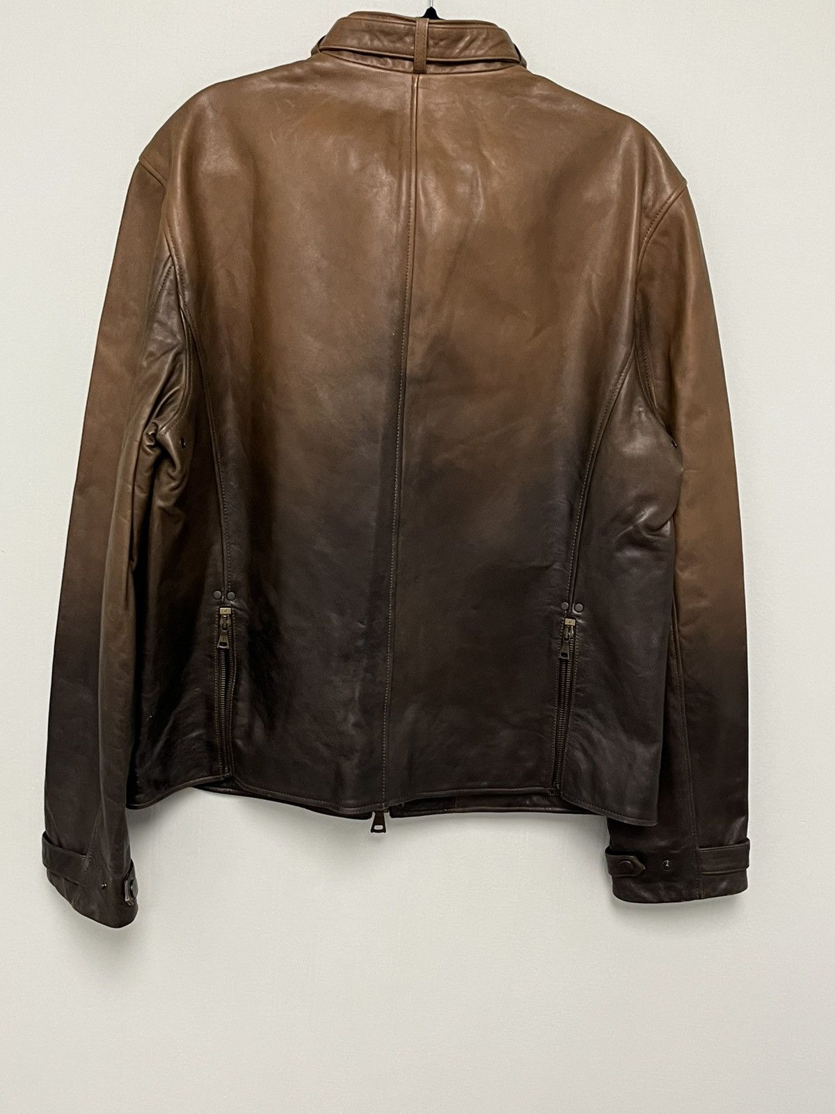 John Varvatos Gradient Lambskin Moto Jacket Size EU 54 USA 44 Size US L / EU 52-54 / 3 - 14 Thumbnail