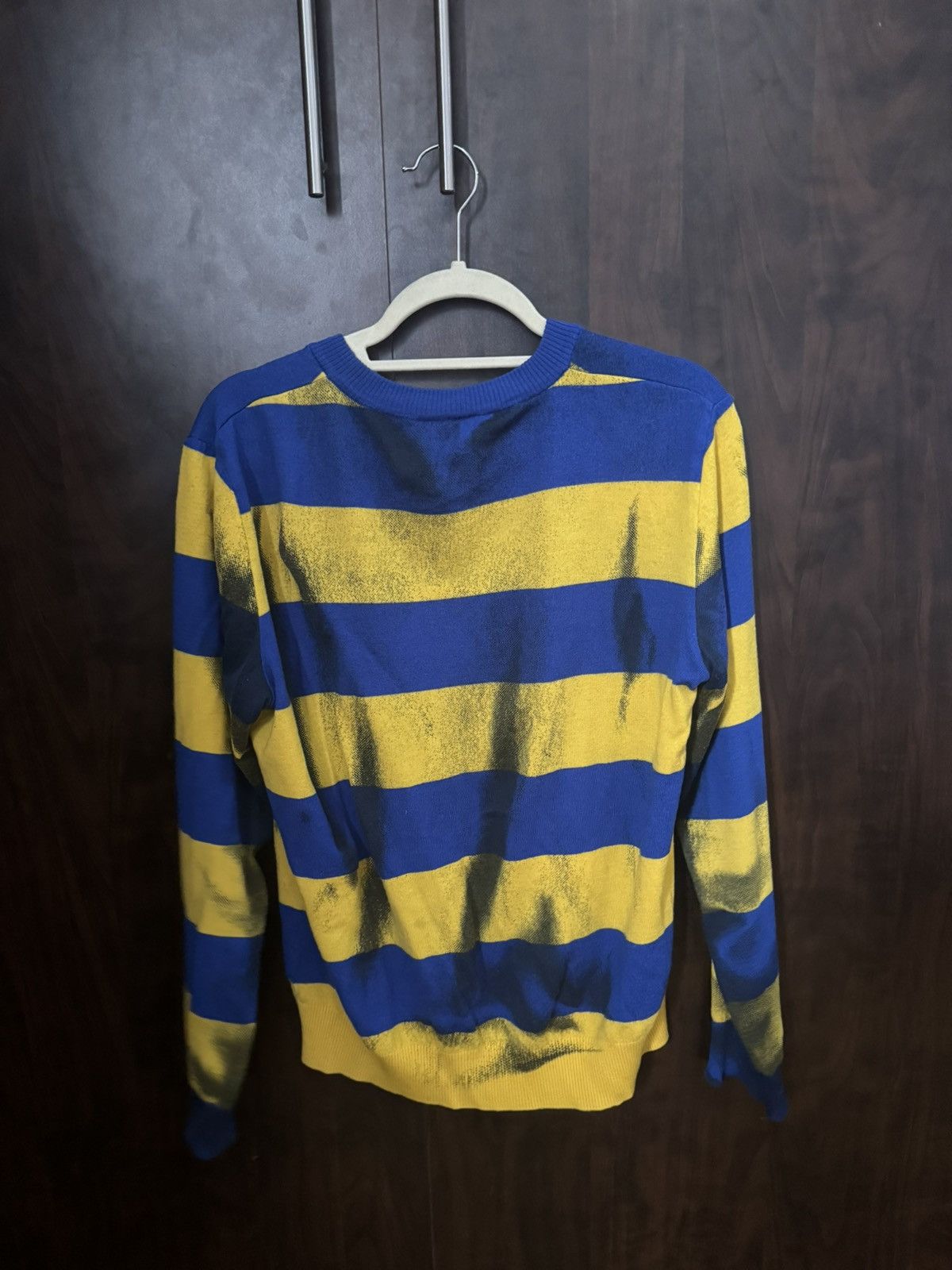 Moschino Y2K Moschino Couture! Streaks Punk Sweater Size US S / EU 44-46 / 1 - 2 Thumbnail