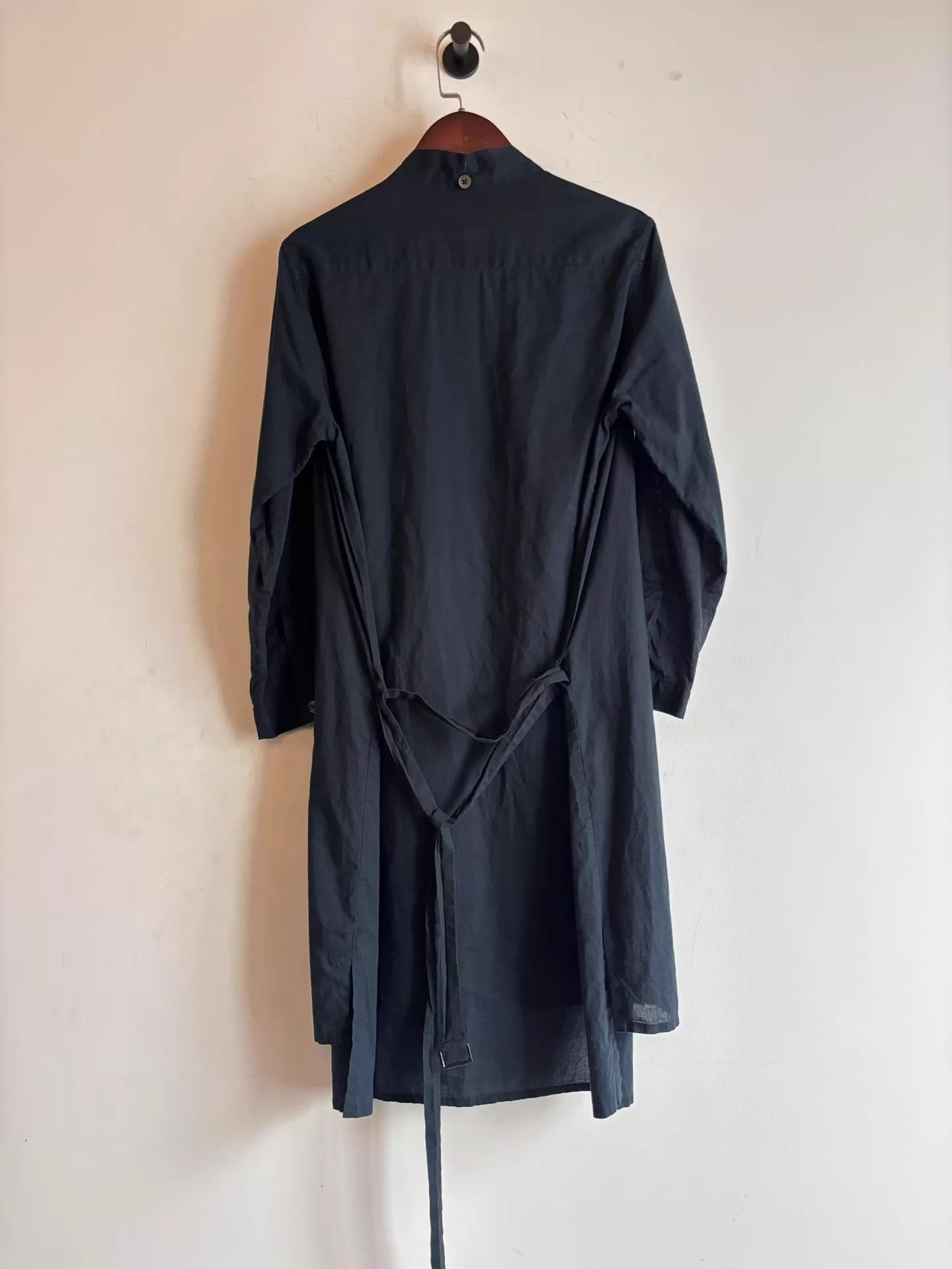 Ann Demeulemeester Ann Demeulemeester Waist-Tie Long Shirt 34 Size XXS / US 00 / IT 34 - 6 Thumbnail
