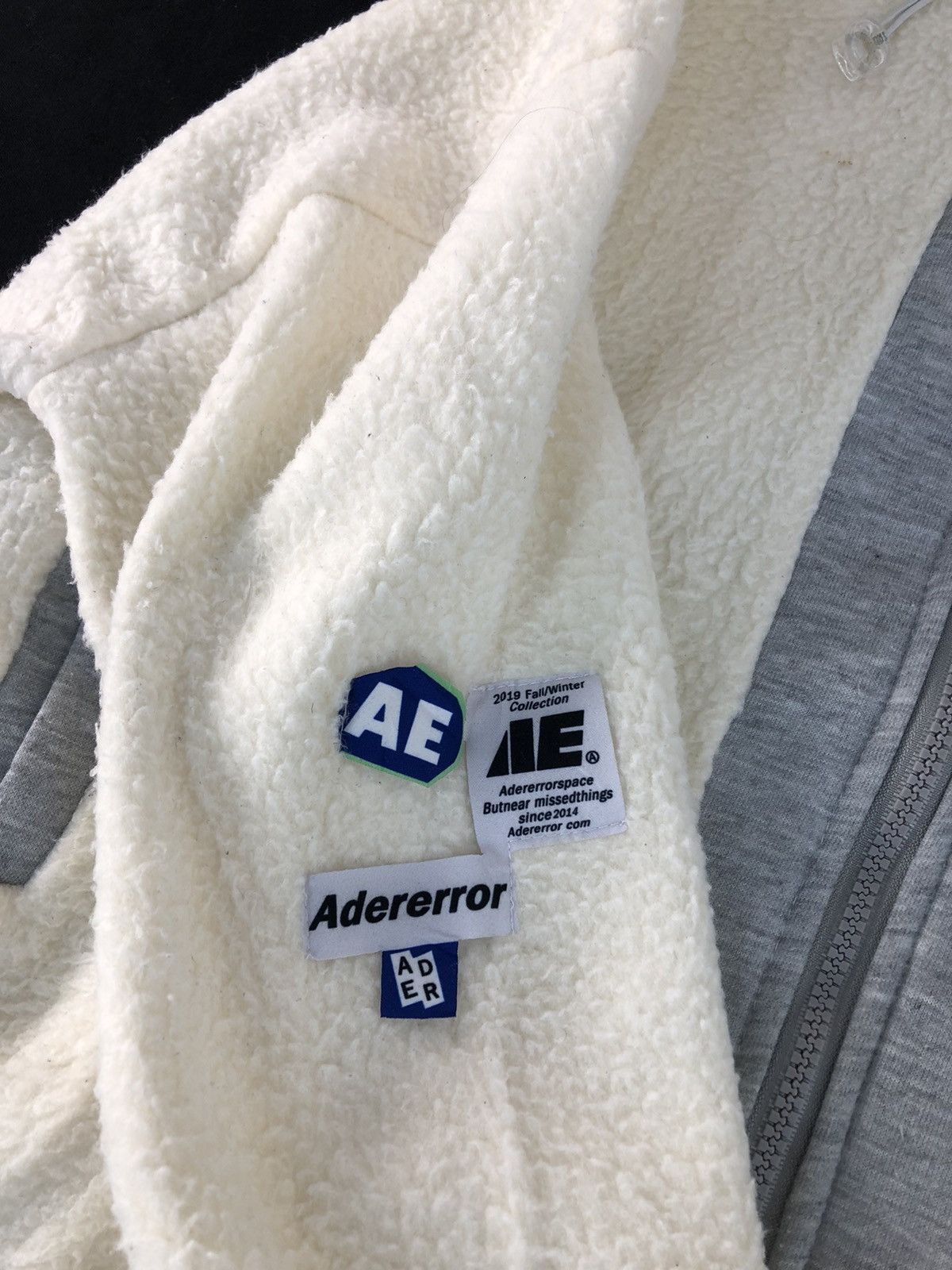 Ader Error × Designer Ader Error Space F/W 19 Collection Fleece Hoodies Full Zip Size US XL / EU 56 / 4 - 4 Thumbnail