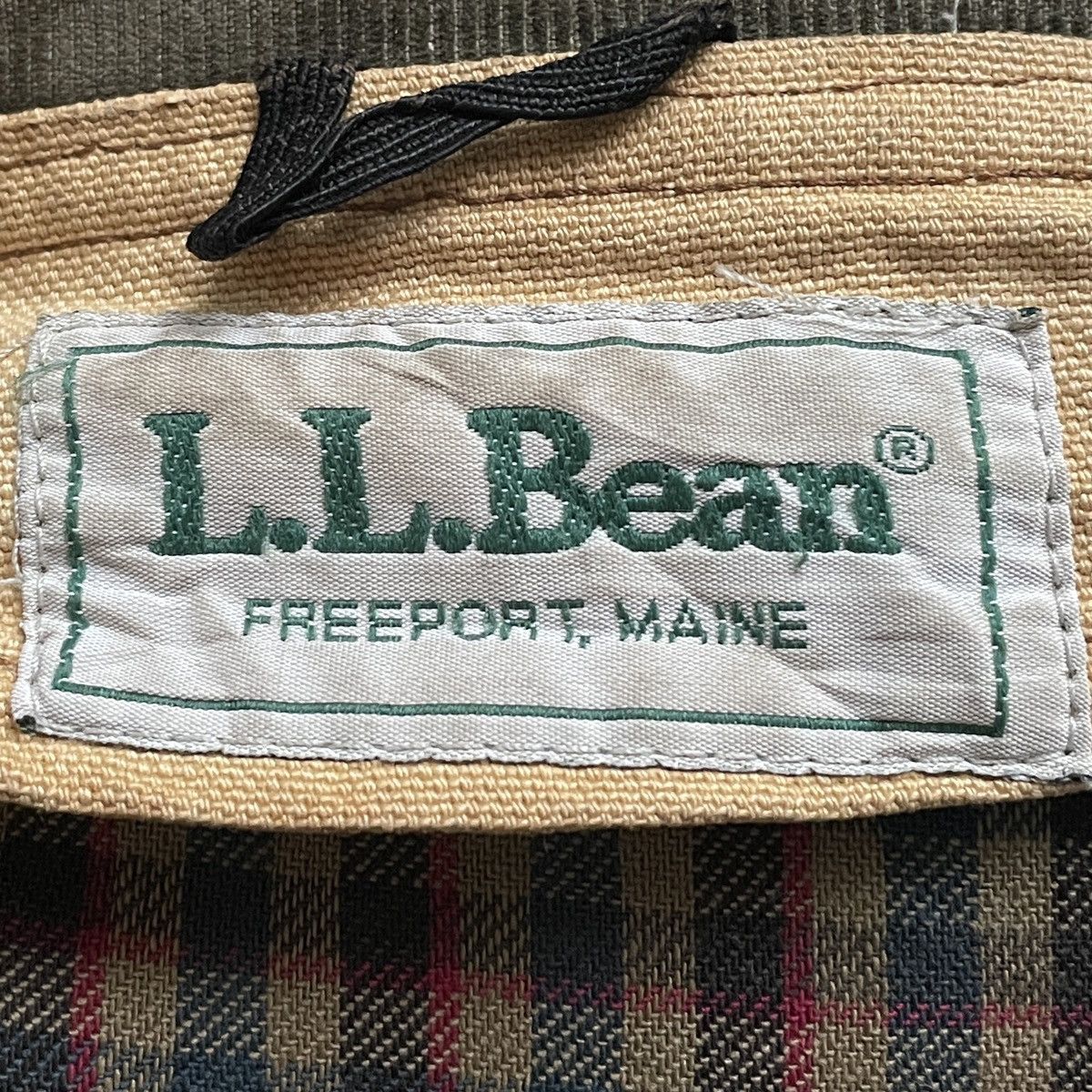 L.L. Bean × Vintage Vintage Brand L.L Bean Distressed Chore Jacket 1990s Size US S / EU 44-46 / 1 - 10 Thumbnail