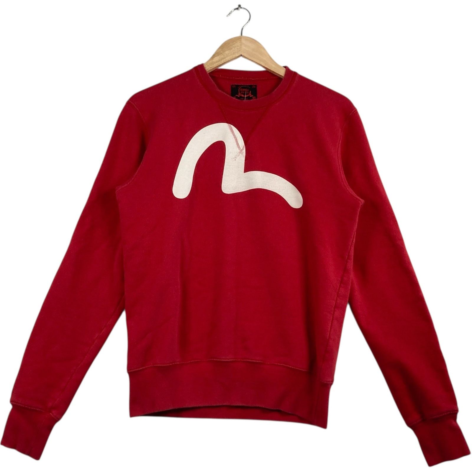Evisu Vintage Evisu Large Chest Logo Pullover Crewneck M Size US M / EU 48-50 / 2 - 1 Thumbnail
