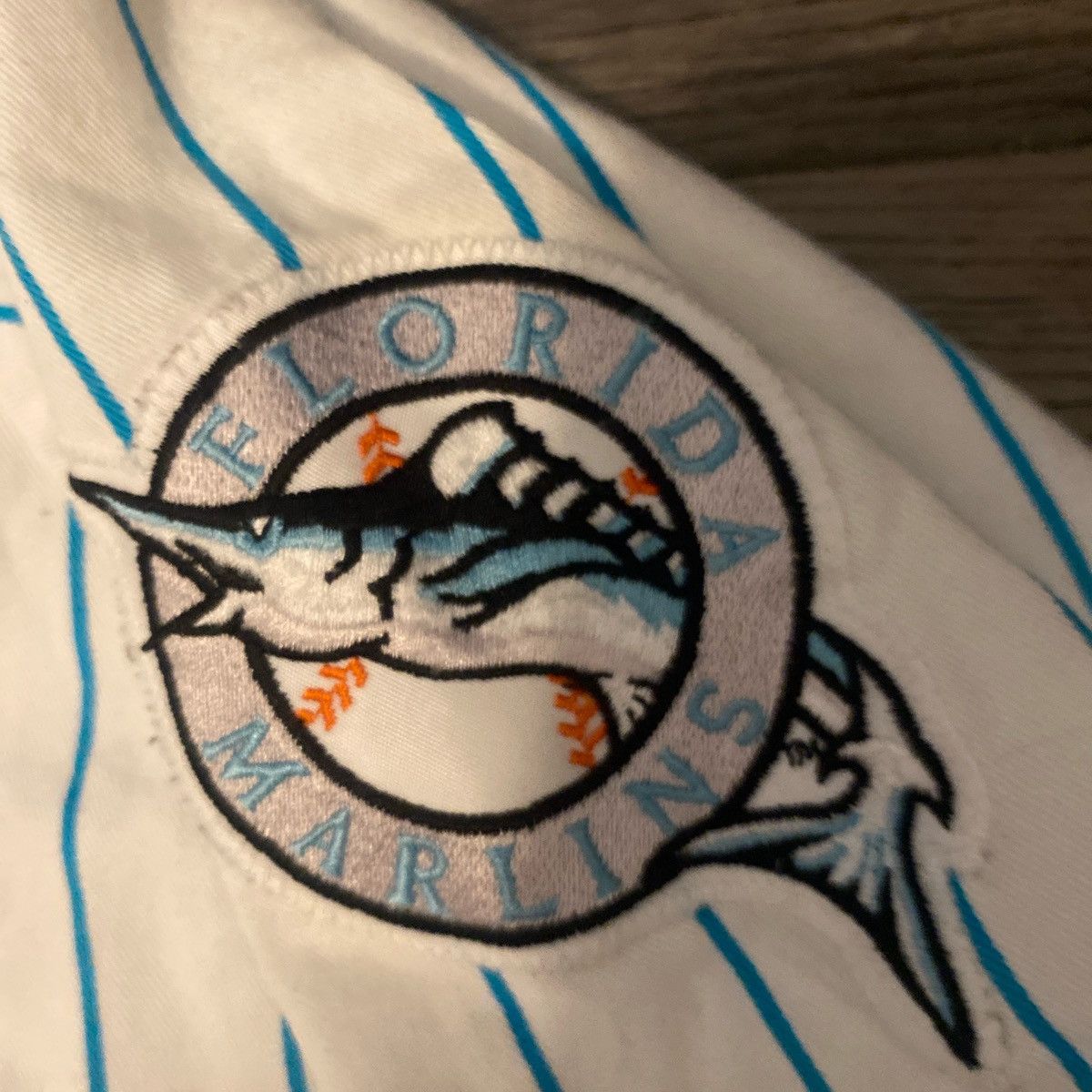 Russell Athletic Vintage Miami Marlins Jersey Size US XL / EU 56 / 4 - 4 Thumbnail
