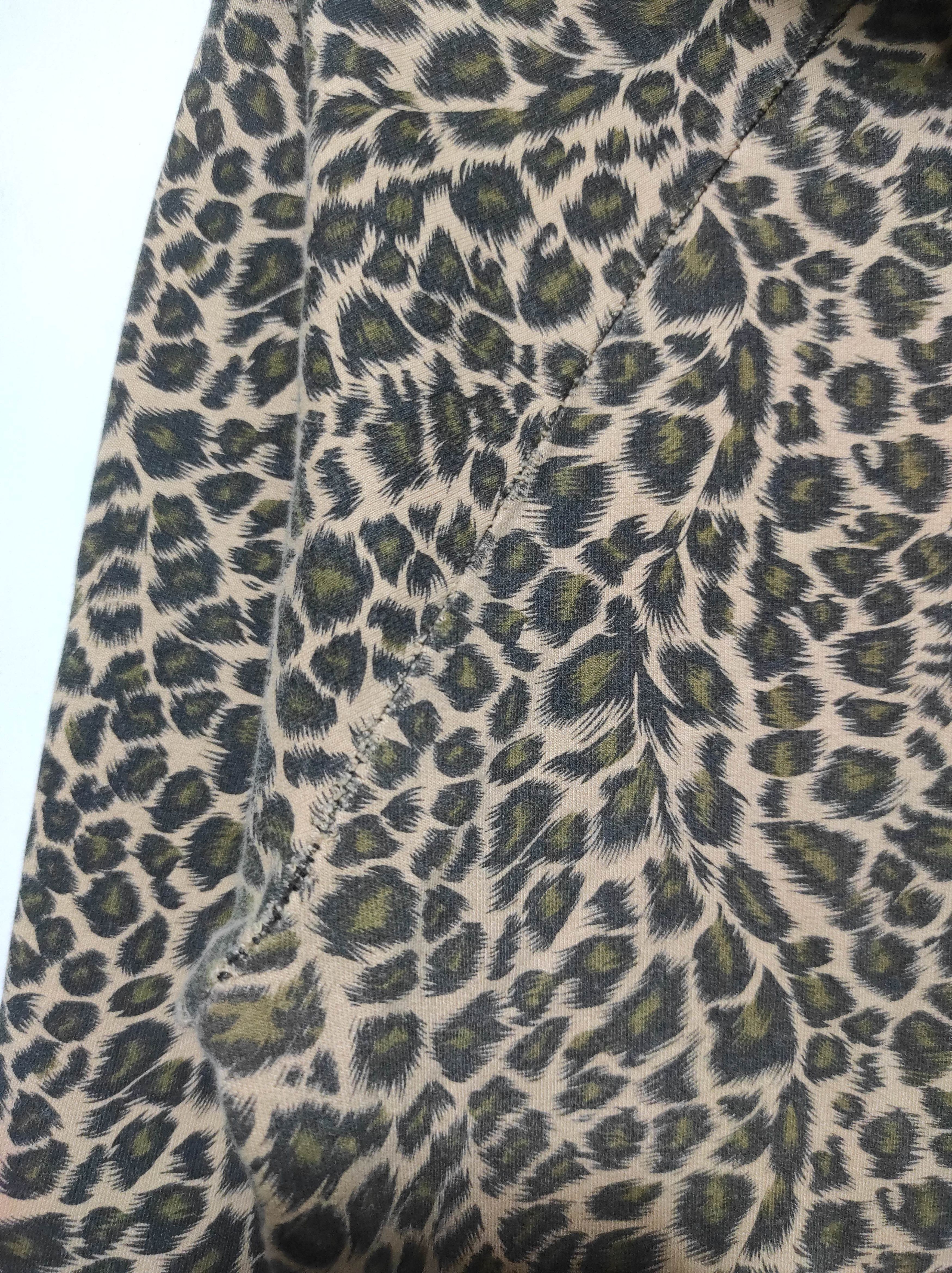 Hysteric Glamour World Wide Love Leopard Fur Hoodie IfSixWasNine LGB style Size S / US 4 / IT 40 - 18 Thumbnail