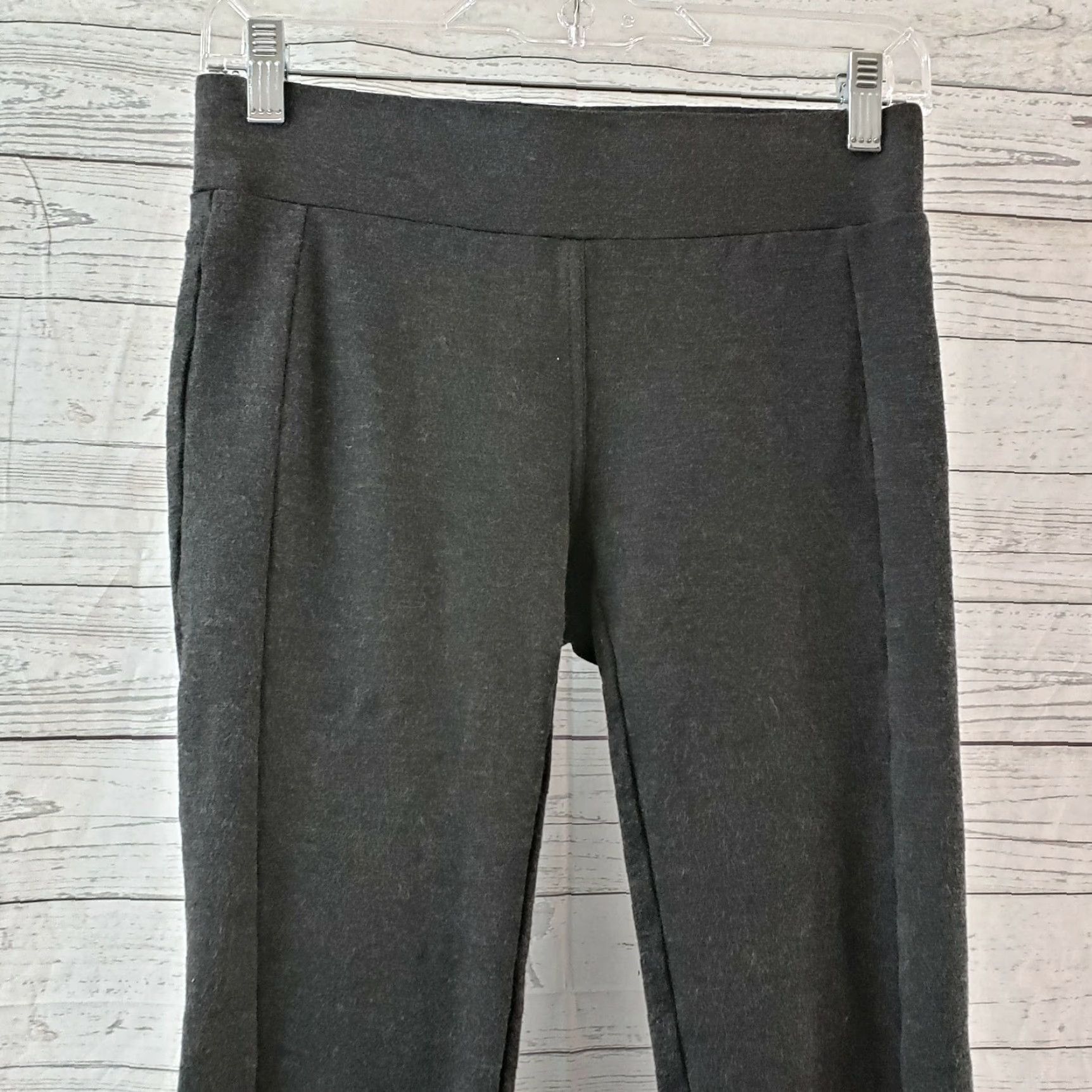 Loft LOFT Ann Taylor Womens Ponte Knit Leggings XS Gray Low Rise Regular Size XS Leggings Womens Grey Solid Knit Comfort Size 26" / US 2 / IT 38 - 2 Thumbnail