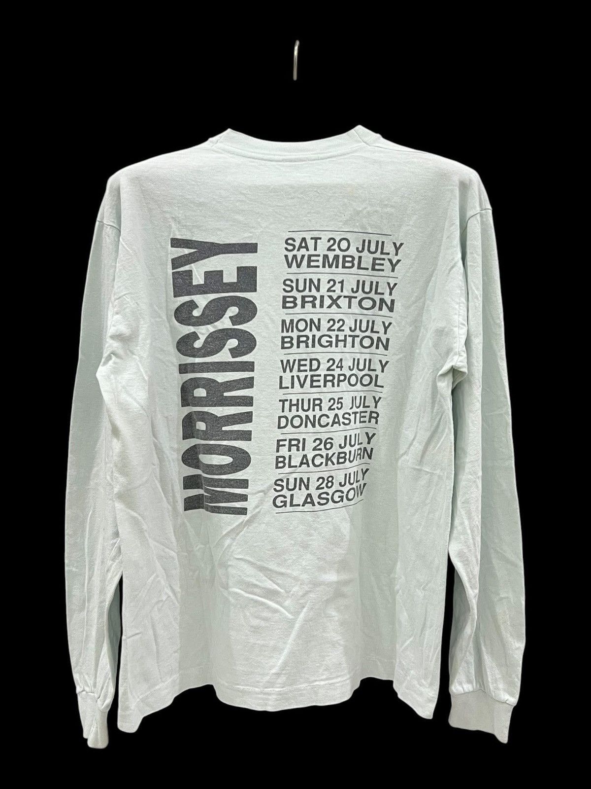 Morrissey VINTAGE 90s MORRESSEY TOUR CONCERT TSHIRT Size US L / EU 52-54 / 3 - 2 Thumbnail
