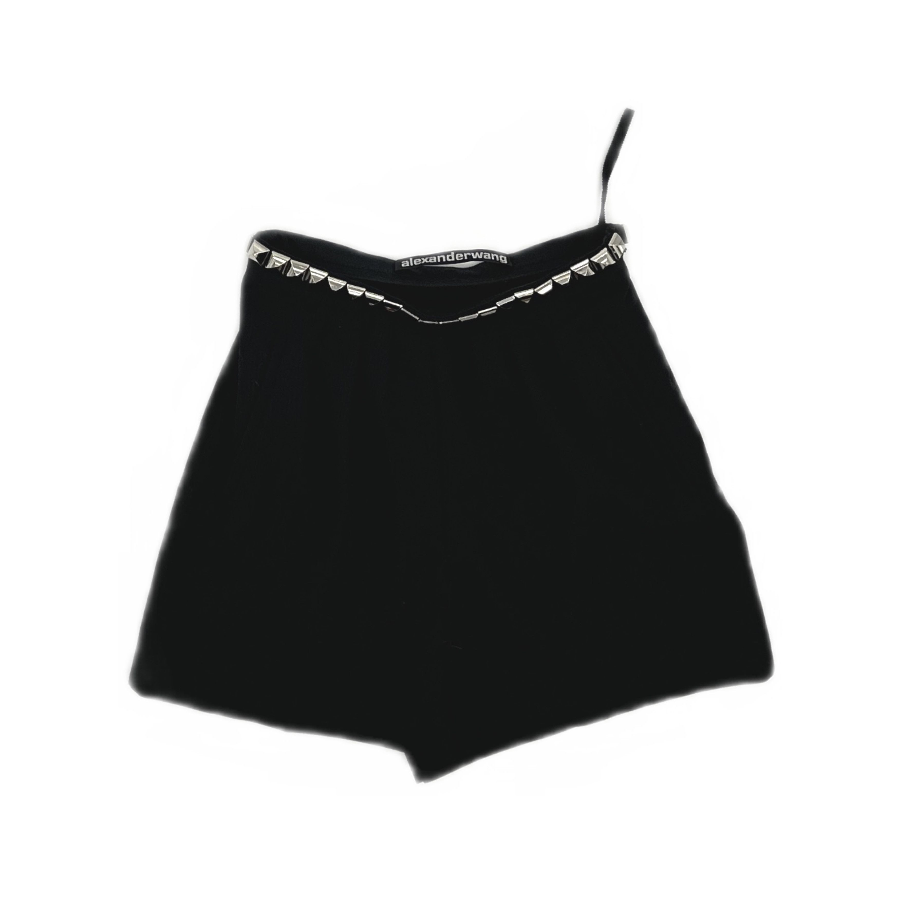Alexander Wang Alexander Wang Studded Wool Shorts Size 0 Size 25" / US 0 / IT 36 - 1 Thumbnail