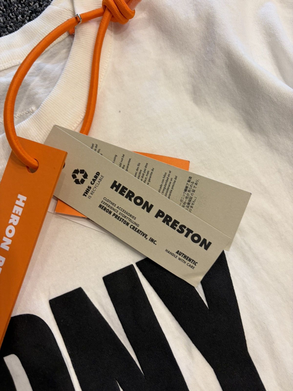 Heron Preston Heron Preston Classic Logo Tee Size US XXL / EU 58 / 5 - 5 Thumbnail