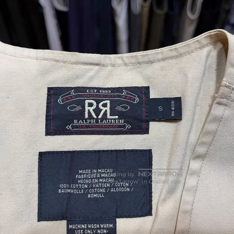 RRL Ralph Lauren RRL Ralph Lauren Original Vintage Vest Size US S / EU 44-46 / 1 - 3 Thumbnail