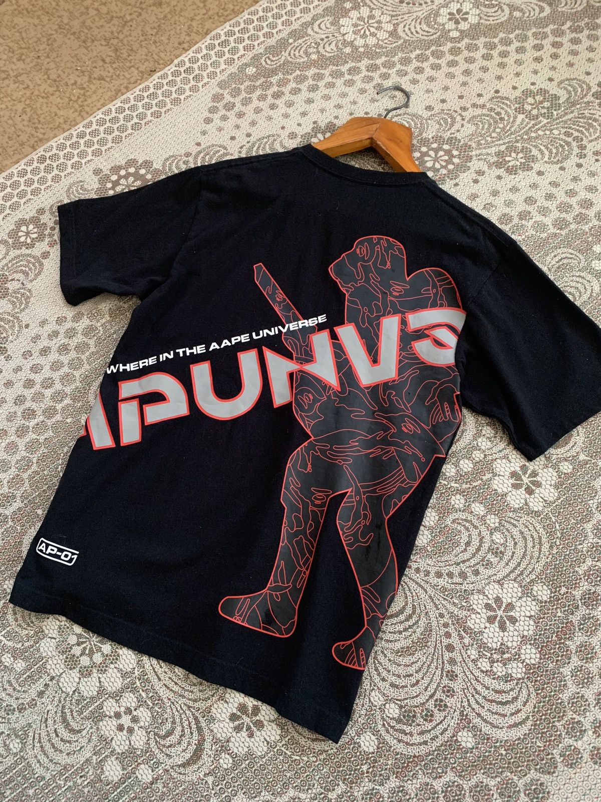 Aape Aape Universe Tee Size US M / EU 48-50 / 2 - 5 Thumbnail