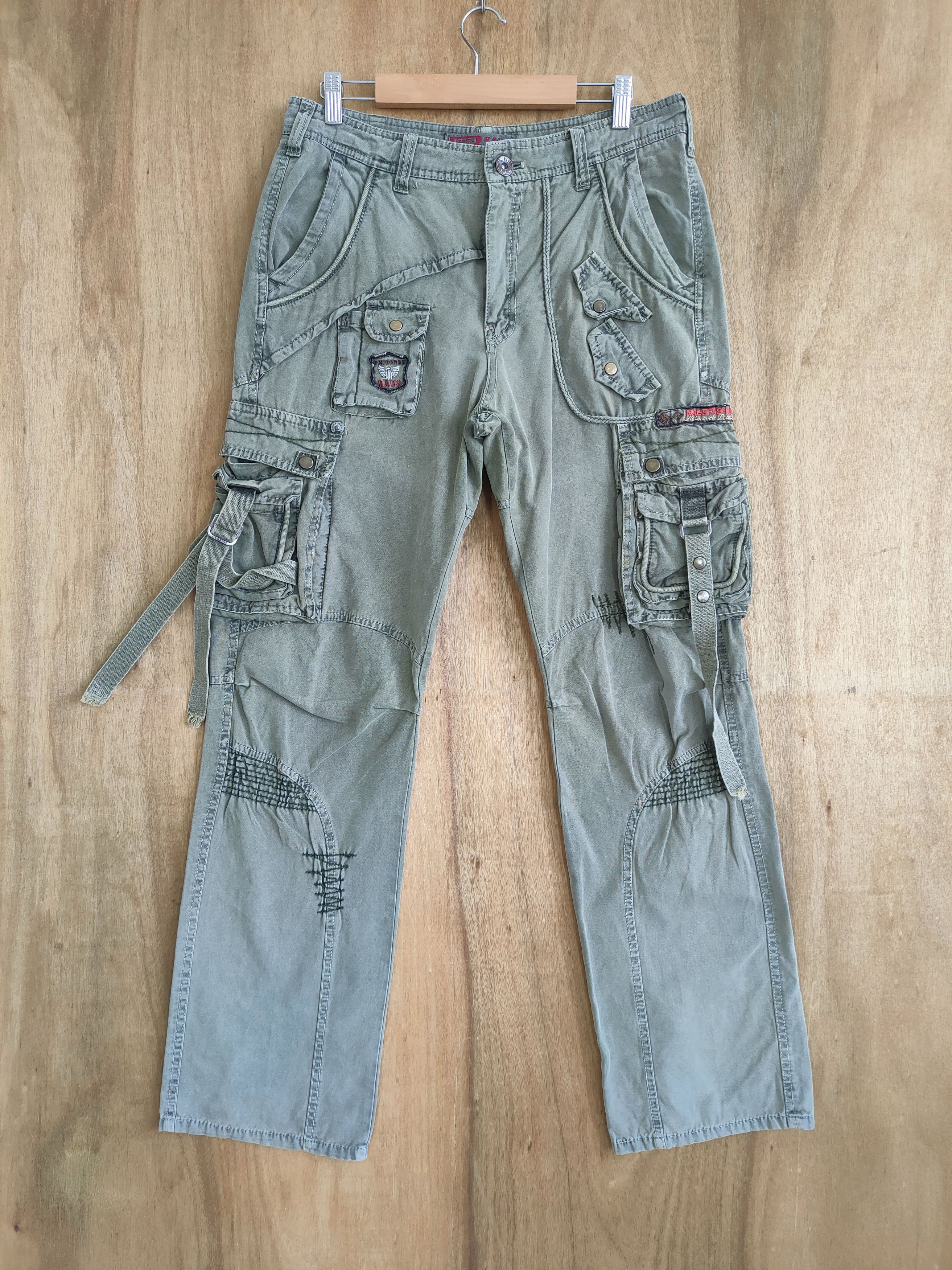 Japanese Brand VINTAGE JAPANESE BONDAGE CARGO PANTS Size US 32 / EU 48 - 2 Thumbnail