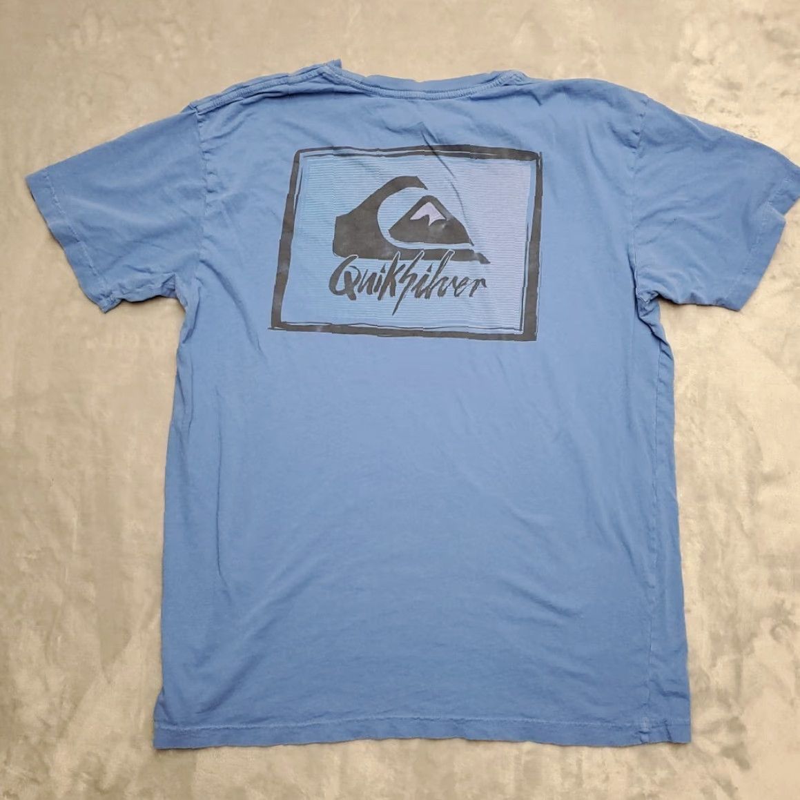 Quiksilver VINTAGE Quiksilver Shirt Men XL Blue Short Sleeve Surf Skate Y2K Tee Retro Crew Size US XL / EU 56 / 4 - 6 Thumbnail