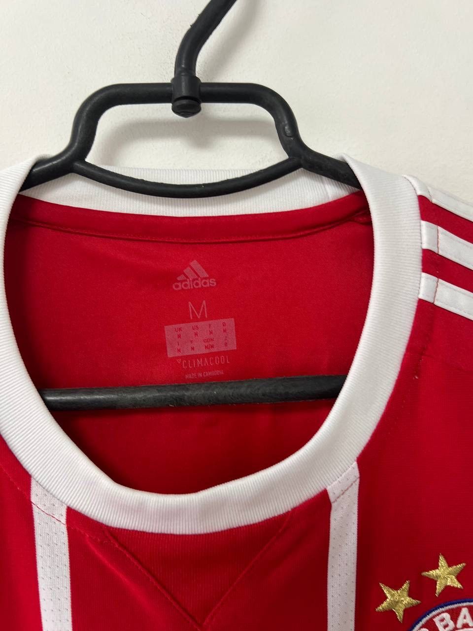 Adidas Bayern Munchen Trikot 2017/2018 Football Shirt Adidas sz M Size US M / EU 48-50 / 2 - 8 Thumbnail