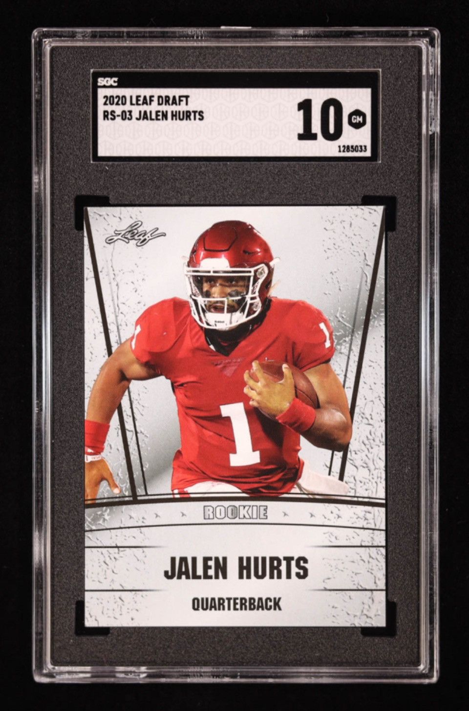 Other Jalen Hurts 2020 Leaf Special Release Rookie Silver Grade 10 Size ONE SIZE - 1 Thumbnail