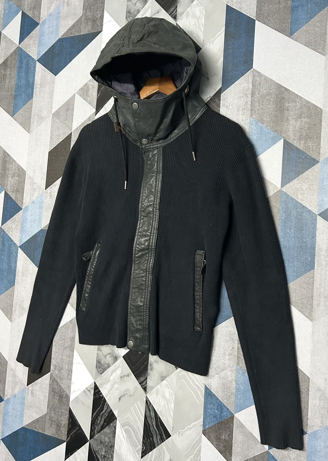 Avirex 🔥🔥🔥AVIREX Zipper Jacket Hoodie Leather Size US M / EU 48-50 / 2 - 3 Thumbnail
