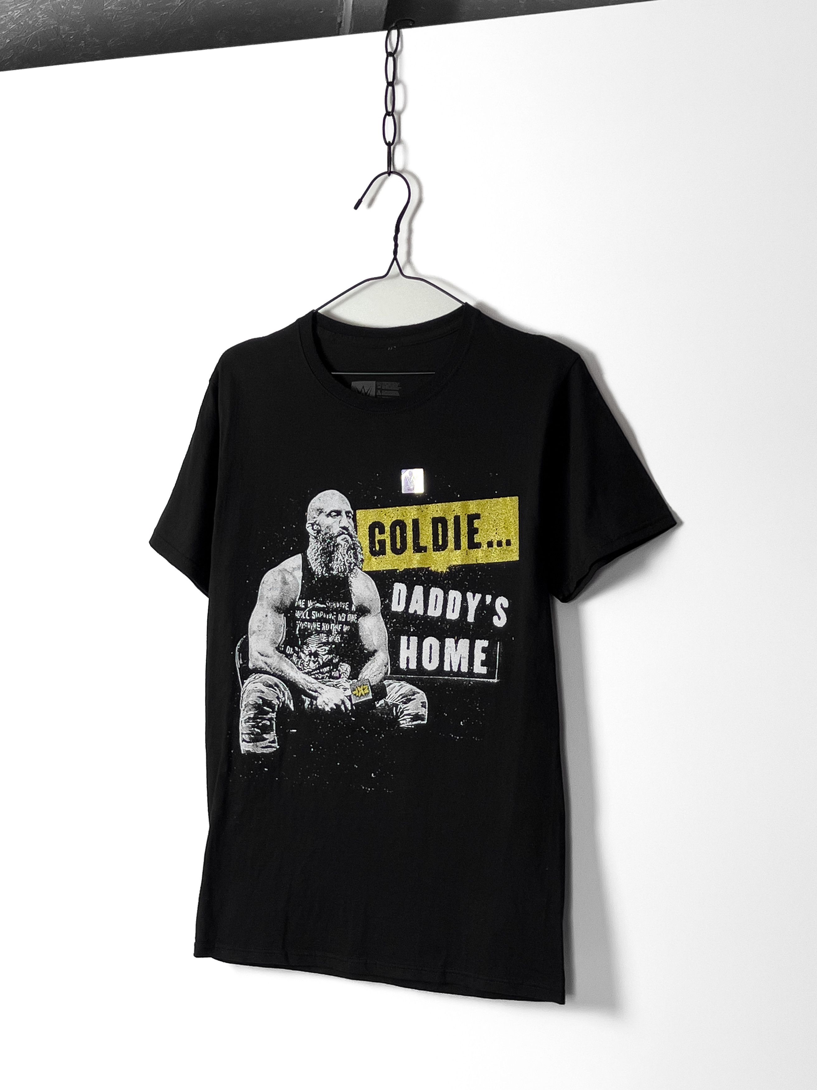 WWE WWE GOLDIE ROGERS “Daddy’s Home” 2019 Men`s Black T-Shirt Size US S / EU 44-46 / 1 - 1 Thumbnail