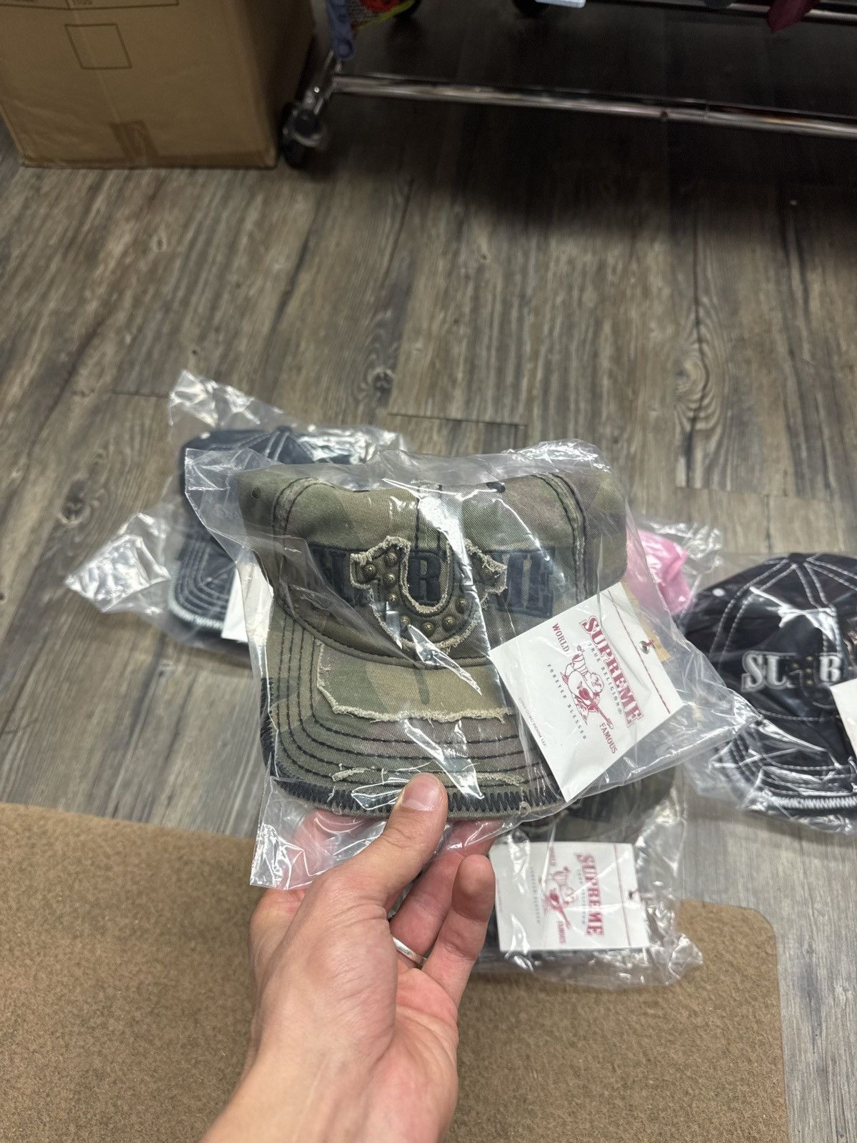 Camo Supreme x True Religion Hat