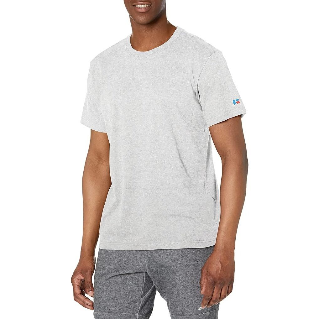 Russell Athletic Russell Athletic Mens Short Sleeve T-Shirt Heather Grey Sz M Size US M / EU 48-50 / 2 - 1 Thumbnail