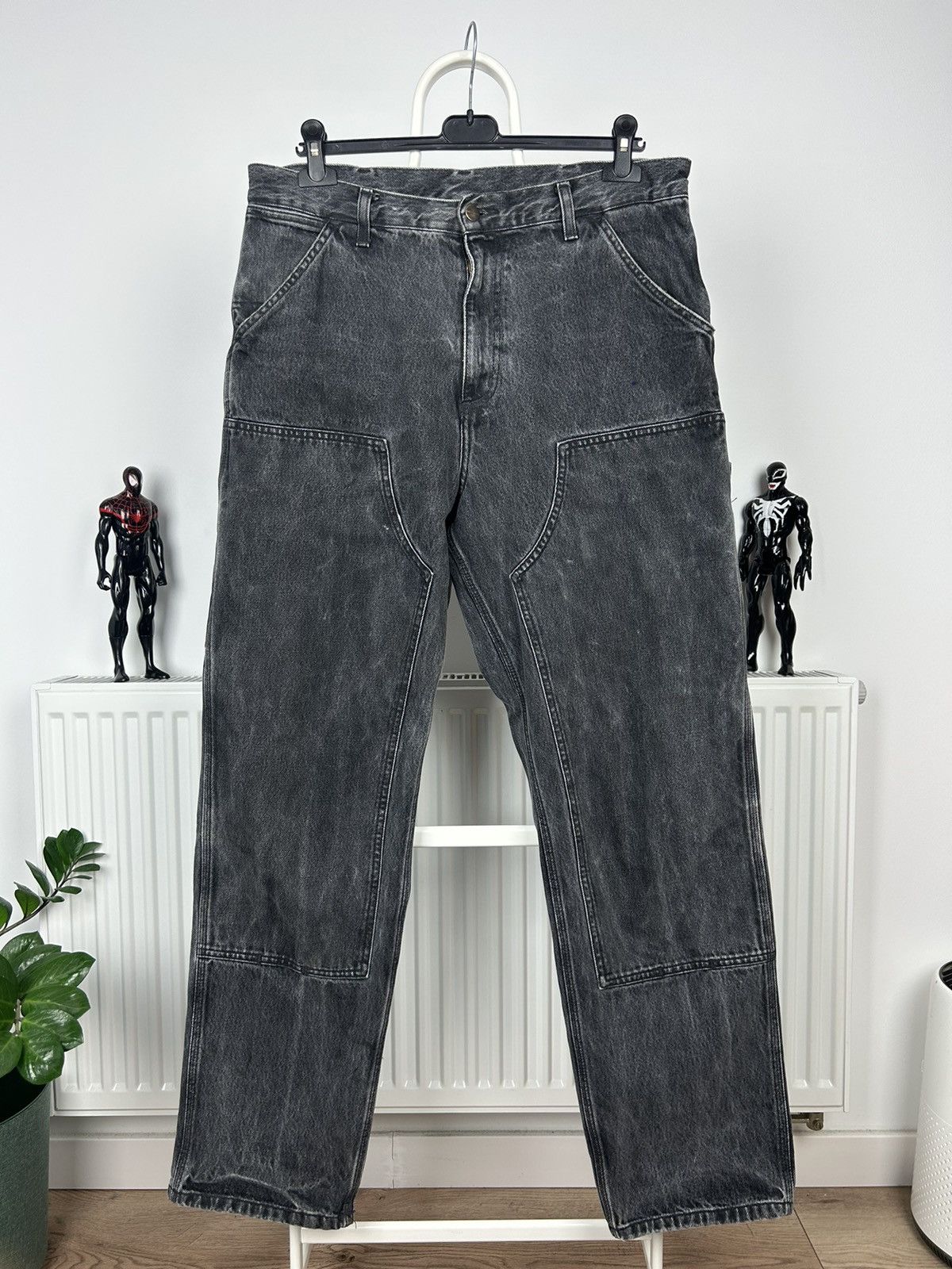 Carhartt × Vintage Distressed Carhartt Double Knee denim Size US 32 / EU 48 - 1 Thumbnail