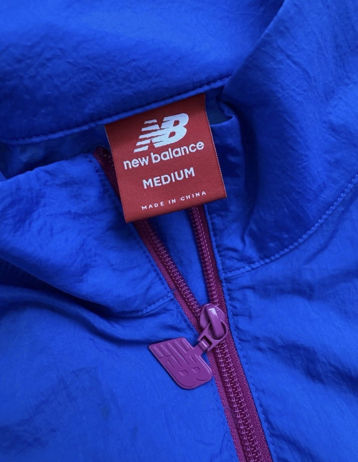 New Balance New Balance Sport OPTIKS ANORAK Blue Windbreaker Jacket Size US M / EU 48-50 / 2 - 4 Thumbnail