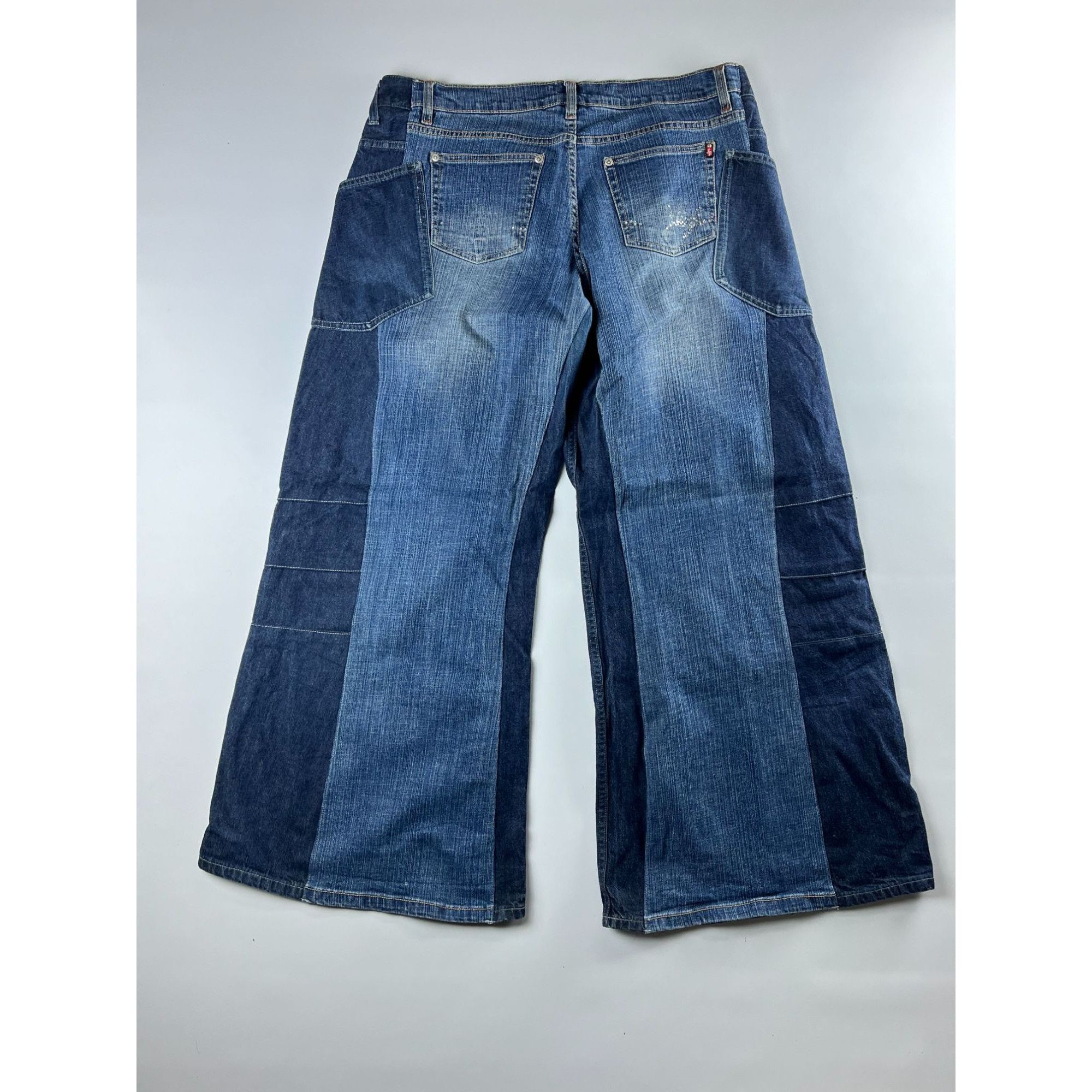 Southpole Southpole Mens Reworked Baggy Jean Size US 34 / EU 50 - 6 Thumbnail