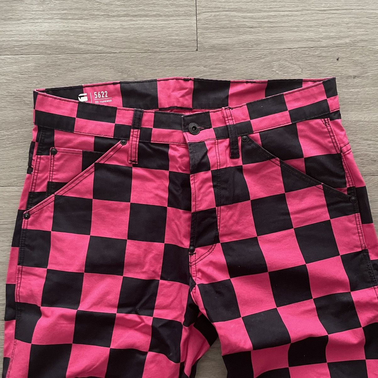 G-Star × Pharrell Pharrell x GSTAR pink chef pants Size US 30 / EU 46 - 1 Thumbnail