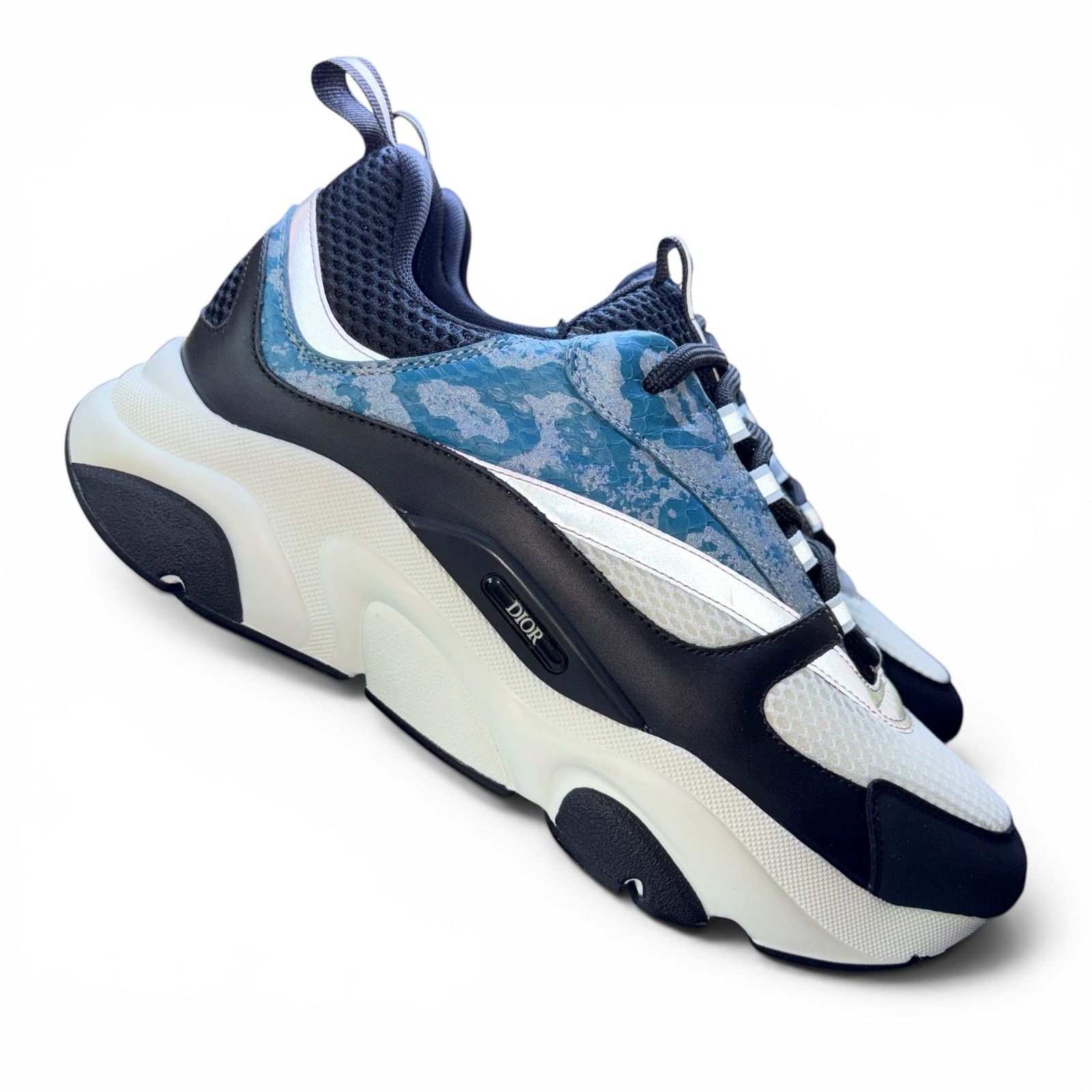 Dior Dior B22 Sneaker ‘Blue Reflective / Python’ | Size 42 (US 9) Size US 9 / EU 42 - 5 Thumbnail