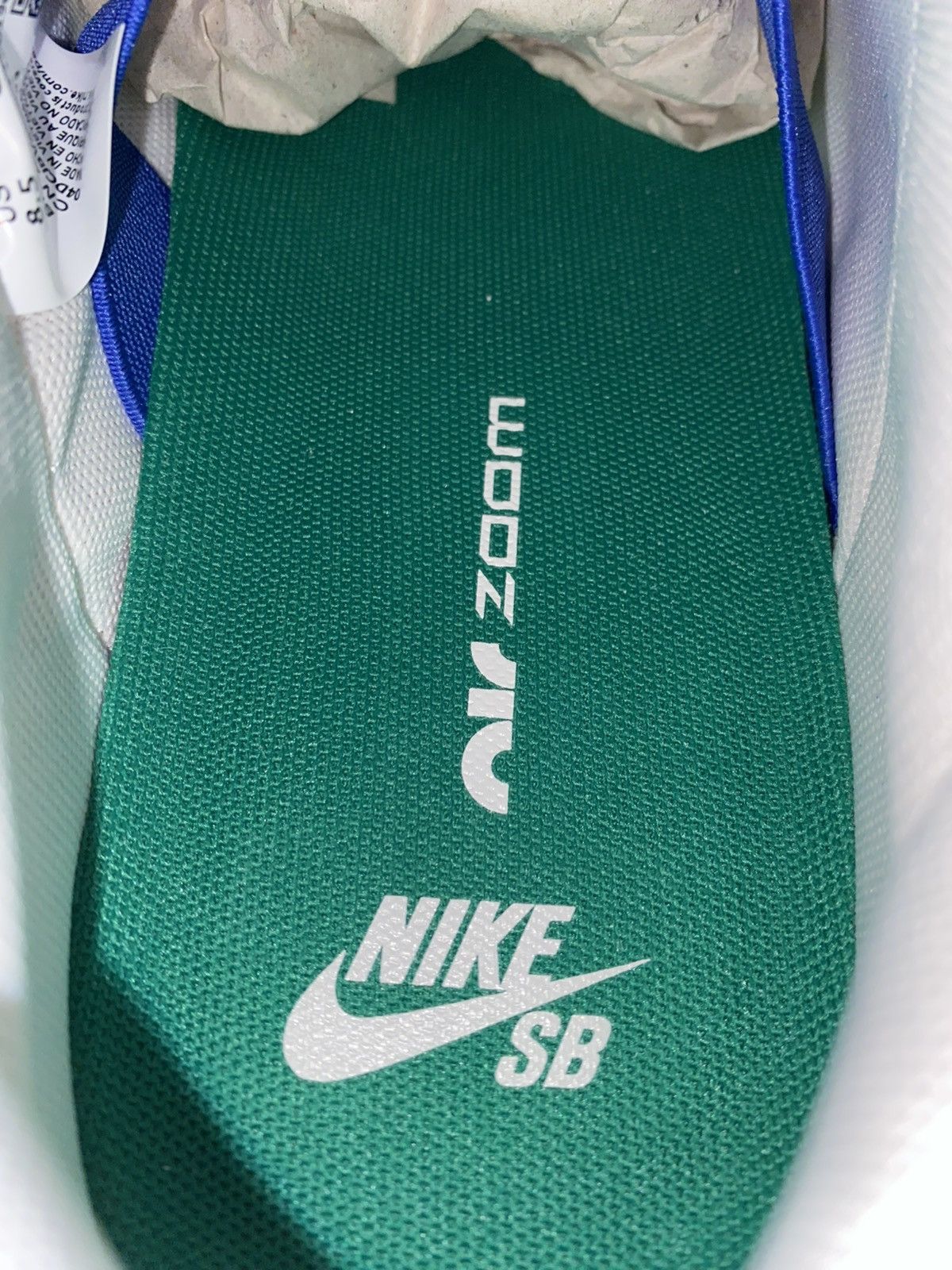 Nike Nike SB Dunk Low Pro (Hyper Royal Malachite) Size US 8.5 / EU 41-42 - 11 Thumbnail