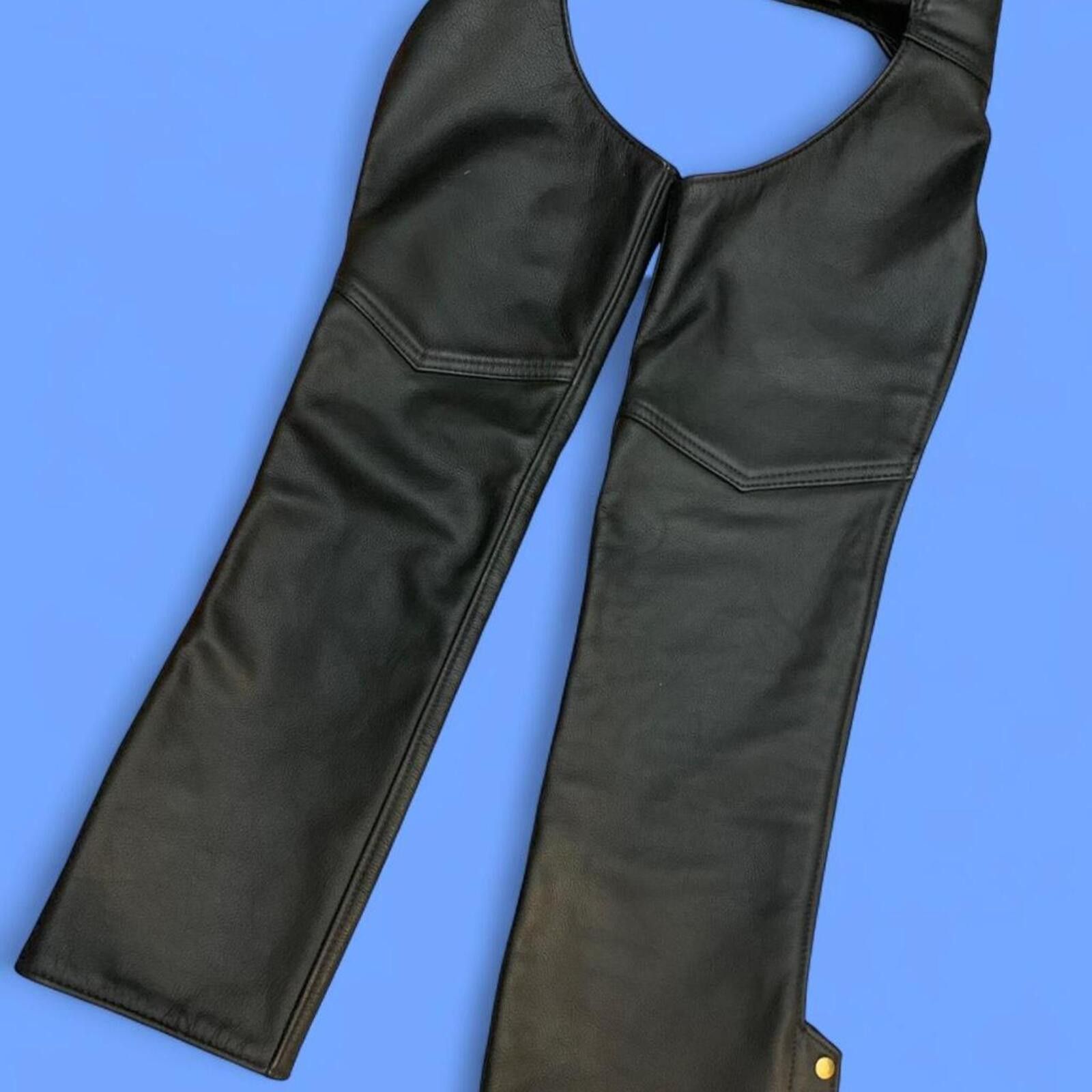 Other Ladies leather riding chaps by California leather creations. Size 28" / US 6 / IT 42 - 1 Thumbnail