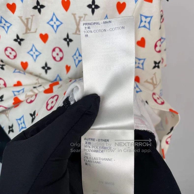 Louis Vuitton Louis Vuitton Color logo full print T-shirt Size XXS / US 00 / IT 34 - 9 Thumbnail