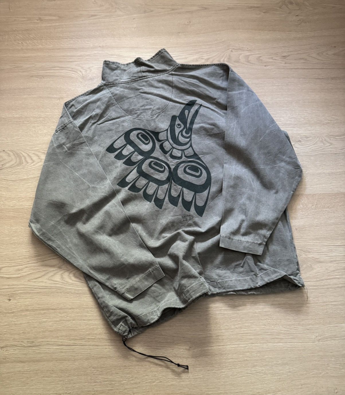 Canada West Vintage 90’s Coastline Raven Faded Made In Canada Jacket Size US XL / EU 56 / 4 - 5 Thumbnail