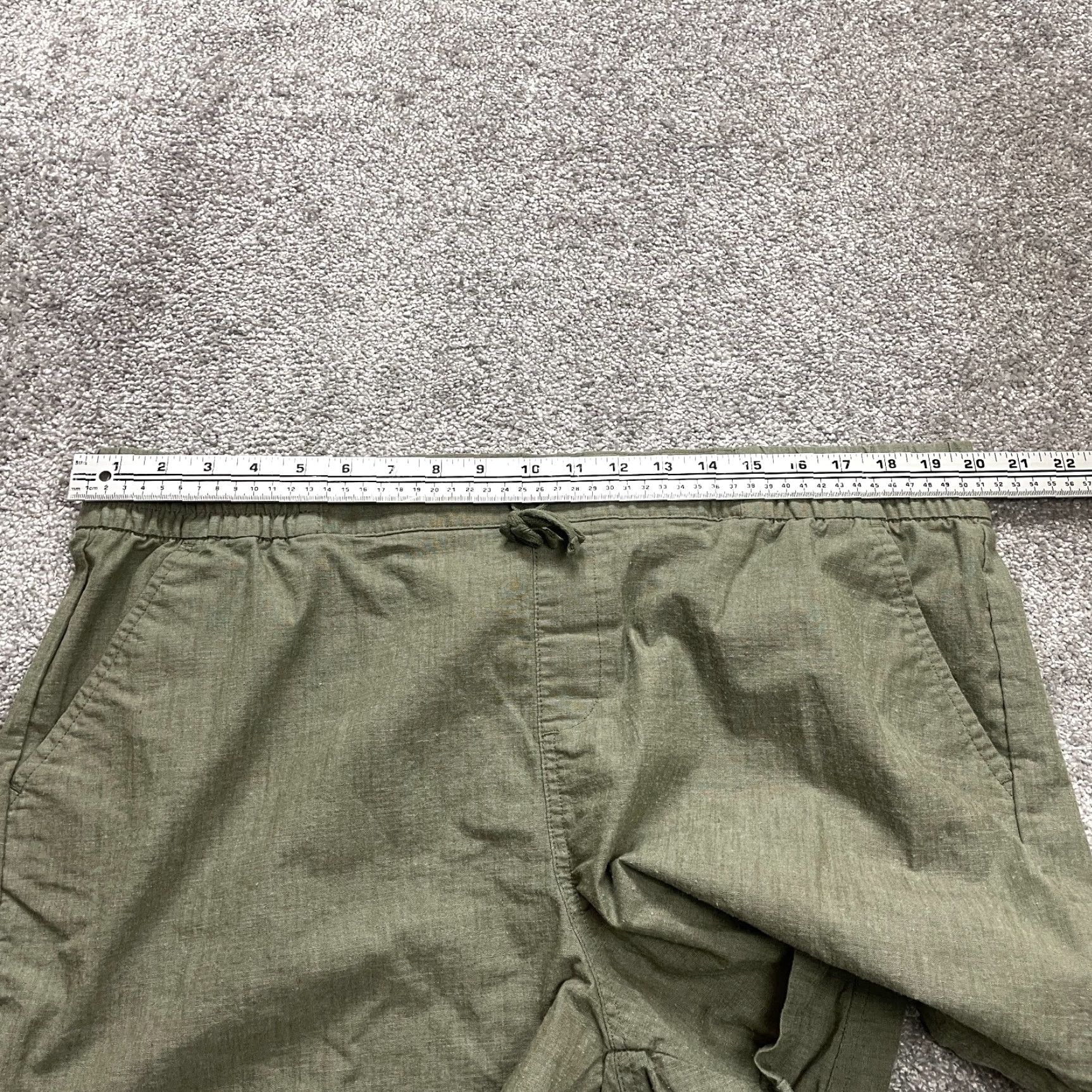 Vintage VINTAGE Magellan Outdoors Shorts Womens 2XL Green Stretch Drawstring Pockets Casual 5" Capable of Travel Adult Womens Size 27" / US 4 / IT 40 - 5 Thumbnail