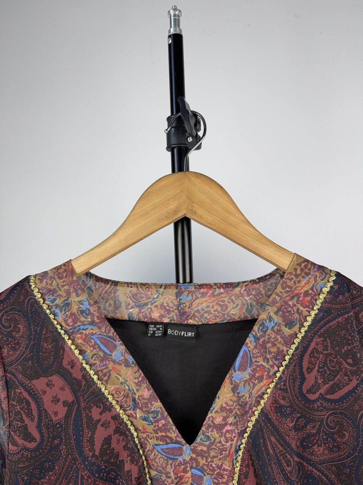 Other Bodyflirt Sheer Paisley Boho Mesh Dress – JPG Style Size M / US 6-8 / IT 42-44 - 4 Thumbnail