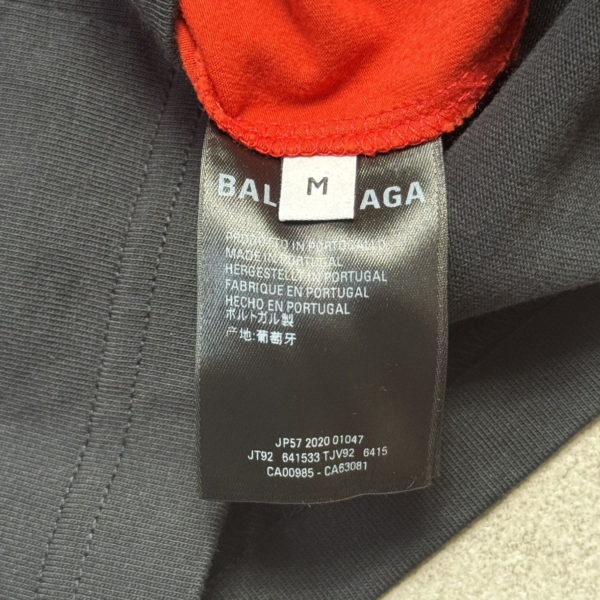 Balenciaga Balenciaga One Like Two Likes Distressed layered T Shirt Size US M / EU 48-50 / 2 - 6 Thumbnail