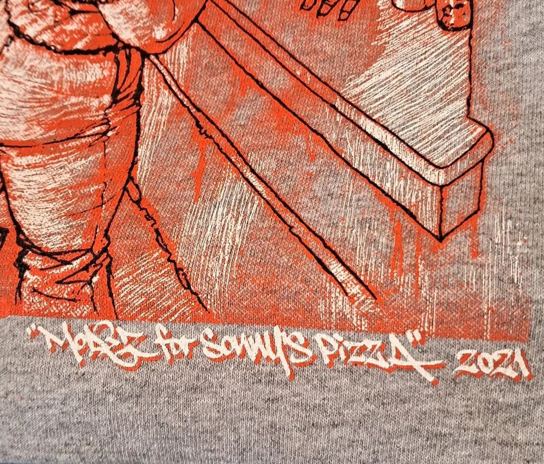 Other Mode 2 x Sonny's Pizza Paris colabration Tshirt Size US L / EU 52-54 / 3 - 4 Thumbnail