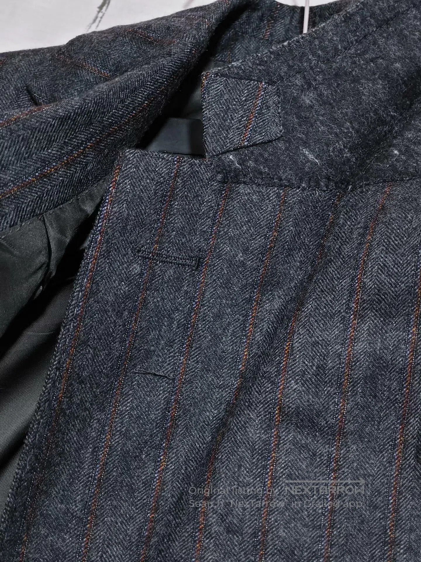 Alfred Dunhill Dunhill Italian Wool Blazer with Stripes. Size US M / EU 48-50 / 2 - 4 Thumbnail