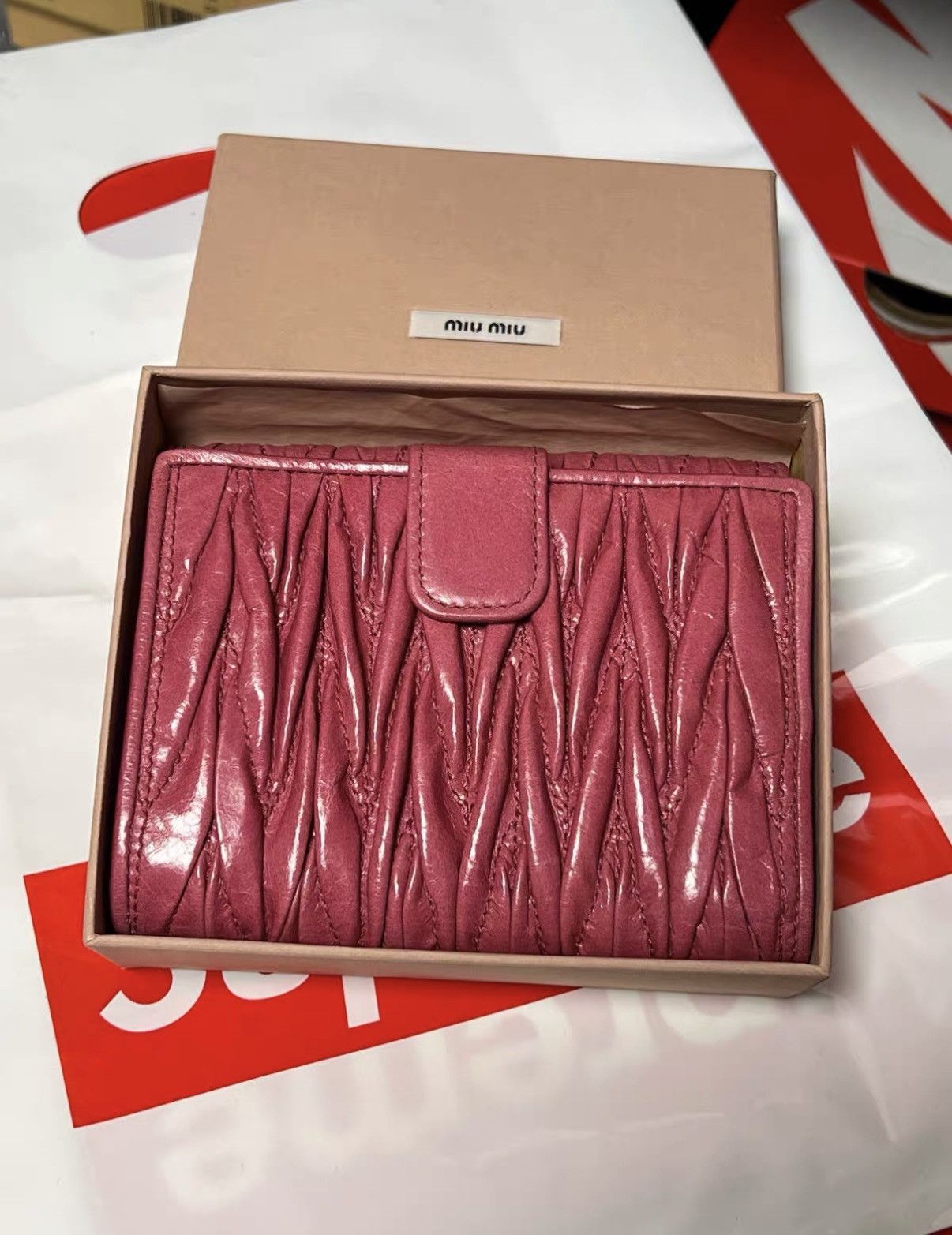 Miu Miu Miu Miu Wallet J42 Size ONE SIZE - 1 Thumbnail