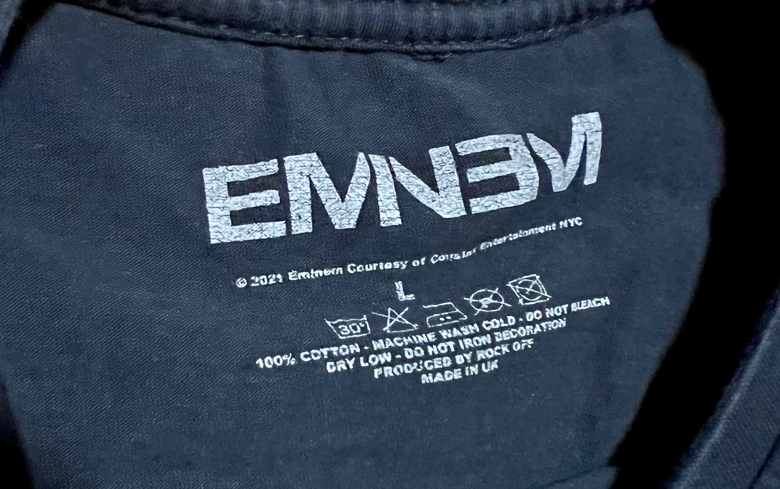 Eminem Eminem Horror Hip Hop Black Concert Merch Graphic T-Shir Size US L / EU 52-54 / 3 - 3 Thumbnail