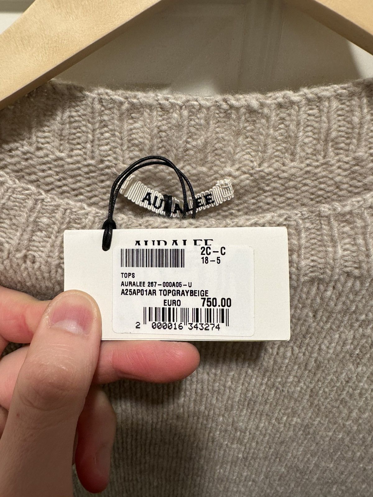 Auralee AURALEE Cashmere Sweater Size US L / EU 52-54 / 3 - 2 Thumbnail