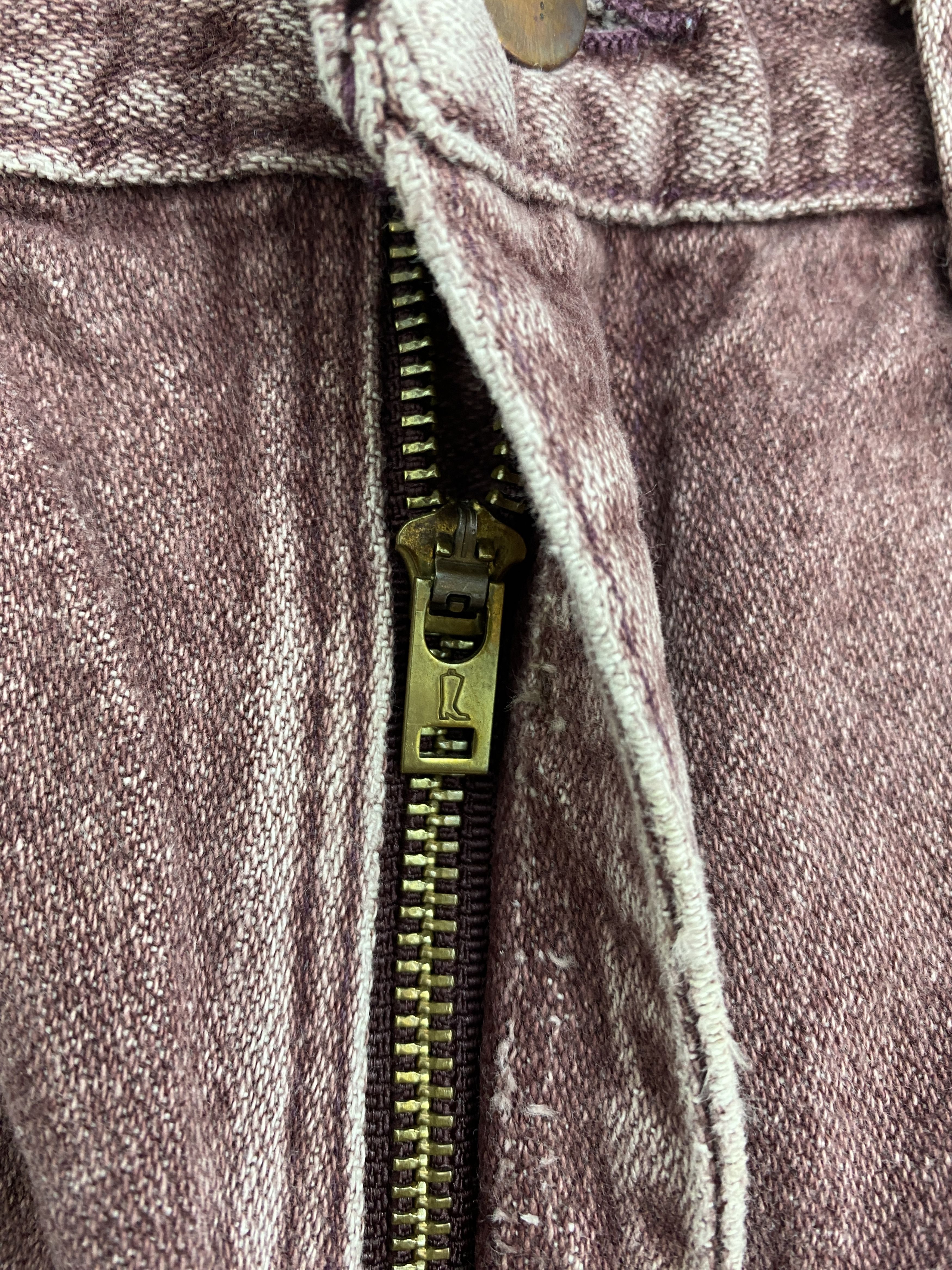 Vintage × Wrangler Vintage Wrangler Maroon Denim Jeans Size US 30 / EU 46 - 11 Thumbnail