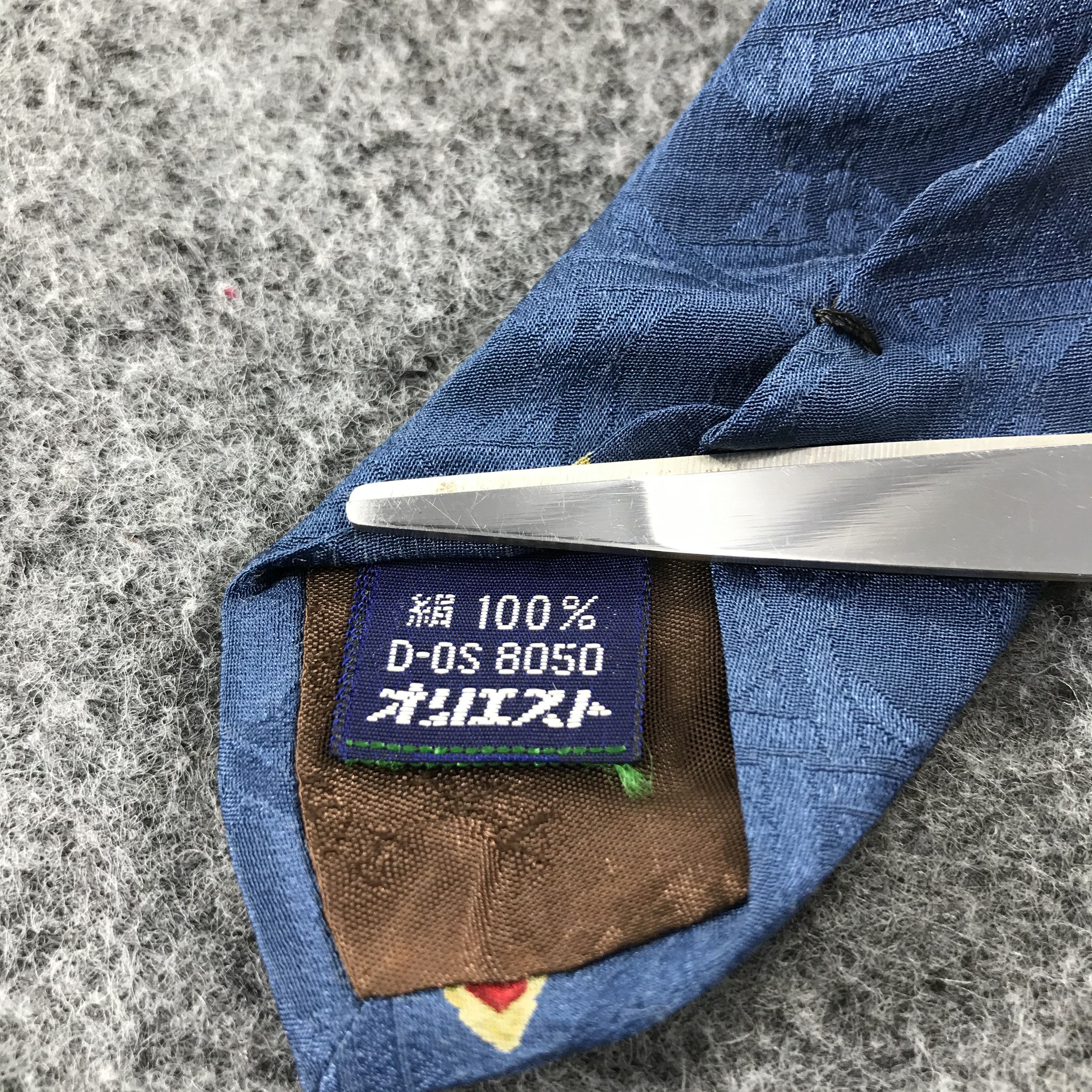 Vintage Vintage BalENciaga Silk Neck Ties T22 Size ONE SIZE - 6 Thumbnail